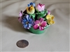 Crown Staffordshire Florals porcelain basket