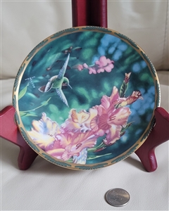 Pickard The Fine Art Collection Hummingbird plate