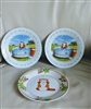 Rascal Nippon Animation collectible plates set