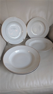 Johann Seltmann Bavaria cream porcelain soup plate