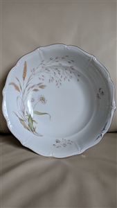 Wheat N Daisy Jagn Bavarian round serving bowl