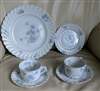 Bergere Haviland Limoges plates and teacup set 6
