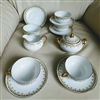 Charles Ahrenfeldt porcelain set 13 France Depose