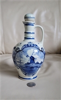 Delft Holland Windmill scenery jug with handle