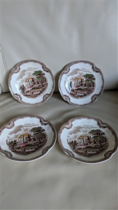 OLD BRITAIN CASTLES by Johnson Brothers saucers