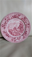 Historic America by Johnson Bro bread and butter plate collectible porcelain ironstone kitchen accessories
