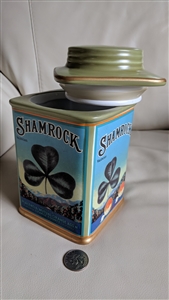 Oneida Label Collection Shamrock porcelain jar