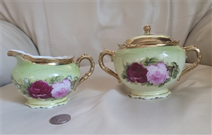 Royal Austria O & E.G. Rose Pompadour porcelain