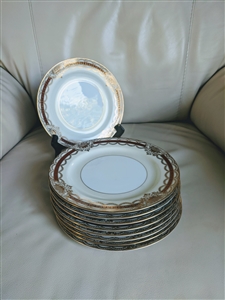 Prunella pattern porcelain salad plate by NORITAKE