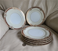 Prunella pattern porcelain dinner plate NORITAKE