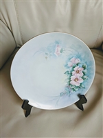 Hutschenreuther Selb floral plate sign 8 inch