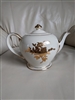 Earthenware Sadler England gilded teapot
