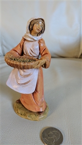 Fontanini ink sign figurine Depose Italy 2003 collectible Italian art home decor