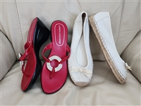 Vera Wang and Athena Alexander women comfortable shoes both sz 8