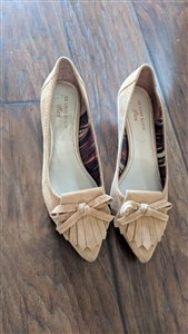 ANNE KLEIN slip on leather shoes sz 8