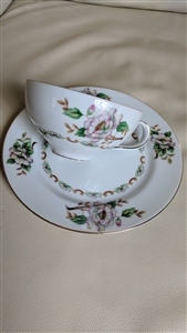 Floral design UCAGCO Japanese teacup saucer