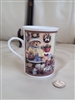 Boyds bears mug Bears and Blooms porcelain cup