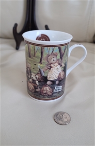 Boyds bears mug Harvesting Huney Time porcelain