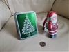 See's Candies USA Santa Clause and Xmass tree tins