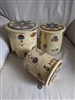 Cheswick PA Action vintage set of stack on tins elegant vintage storage decor