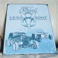 Ford 1932 to 2007 V8 Deuce tin sign advertising