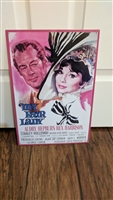 My Fair Lady advertising tin wall decoration