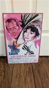 My Fair Lady advertising tin wall decoration