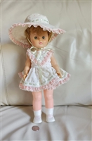 Hard plastic doll with rubber head marked U