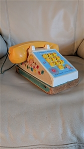 Fisher Price 1968 Pop Up Pall chime phone