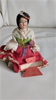 Italian doll 5 inch tall in traditional costume