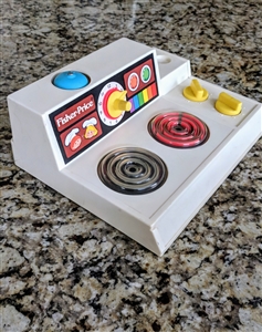 Fisher Price collectible magic burner toy 1978