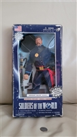 Soldiers of the World 12 inch Sergeant Major action figure in original 1995 packaging with authentic Civil War infantry uniform and accessories