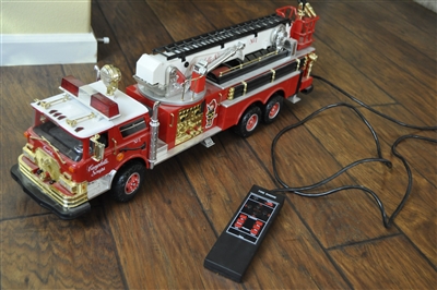 Campbell Soup huge remote controlled fire truck