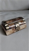 Trinket box chest design camel bone carving box