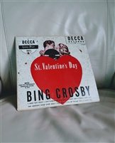 Bing Crosby St. Valentine's Day vinyl 33 1/3 RPM