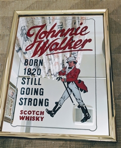 Johnnie Walker Advertising mirror wall decor