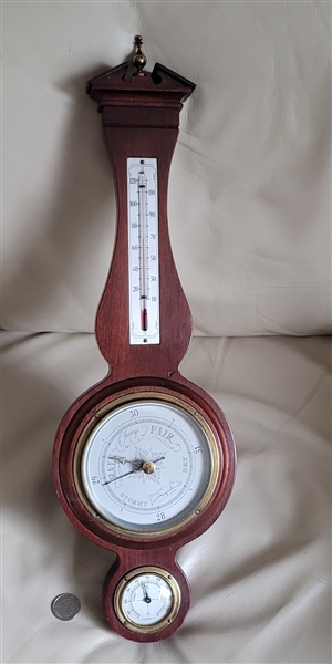 Vintage wall sale barometer