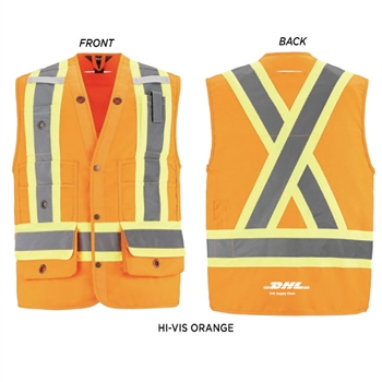 L01190 Surveyor Hi-Vis Surveyor's Vest