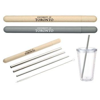 SA2011 - Reusable Stainless Straw Set with Eco Tube