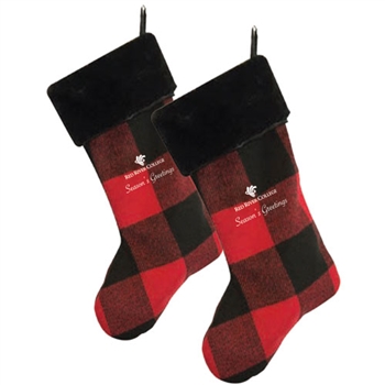 Plaid Stocking