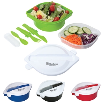 SA262 - Munch N' Go Lunch Container with Cutlery