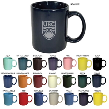 SD120 - Coloured C-Handle Mug - 11 oz.