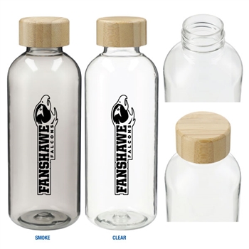 SD4023 - Sona RPET Reusable Bottle with FSC Bamboo Lid - 22 oz.