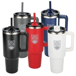 SD809 - Pinnacle Vacuum Insulated Tumbler with Straw - 40 oz.