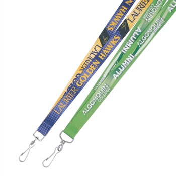 3/4" Full Colour Sublimated Lanyard