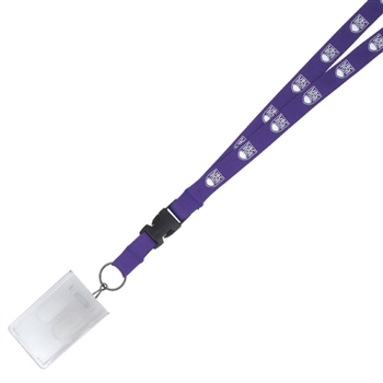 3/4" Deluxe ID Lanyard