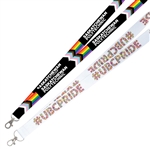 1" Full Colour Sublimated Lanyard