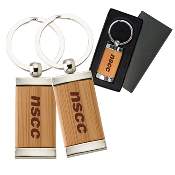 Bamboo Key Ring