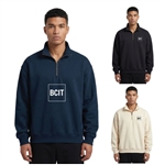SMC-1100 - Oversized Relaxed 1/4 Zipper