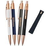 SS335 - Rosie Metal Pen with Velvet Sleeve